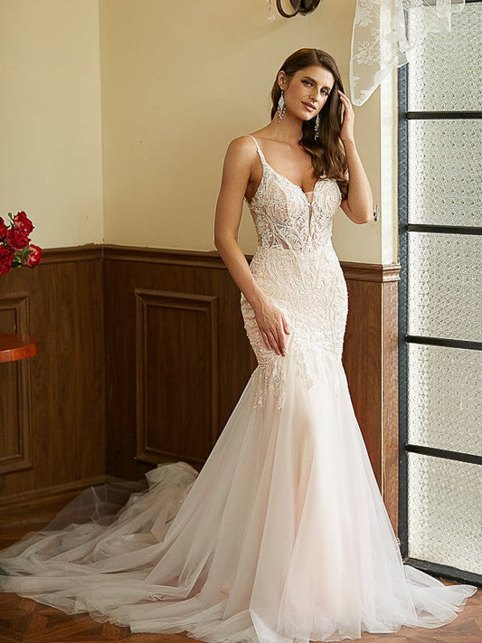Wedding Dresses Lace Applique Sweep Train Sweetheart Neckline Bridal Gowns Corset Back Vestidos De Novia