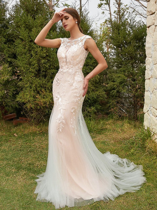 Wedding Dresses Lace Applique Sweep Train Sweetheart Neckline Bridal Gowns Corset Back Vestidos De Novia